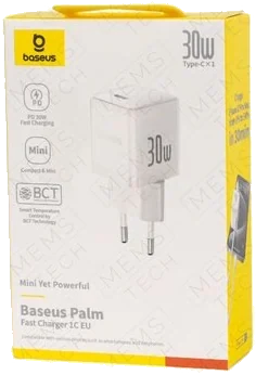 Адаптер Baseus Palm 30W — White