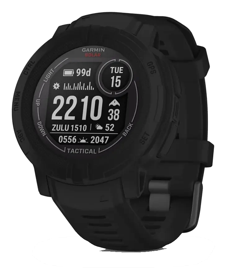 Garmin Instinct 2 Solar Tactical — Black