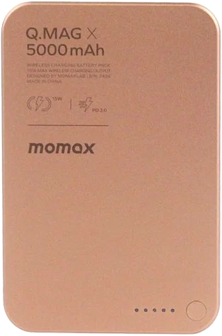 Повербанк Momax Q.Mag X 5000 мАч — Desert