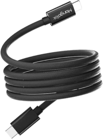 Кабель MangoTek MGCC14 USB-C – USB-C 240 Вт, магнитный — Black