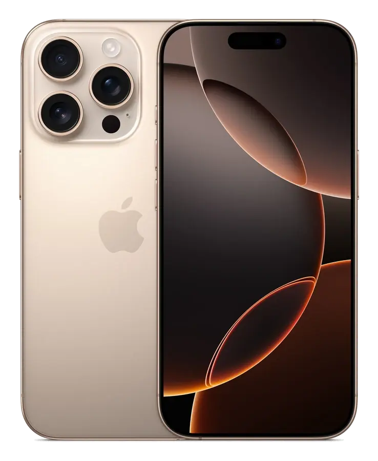 iPhone 16 Pro — Desert Titanium