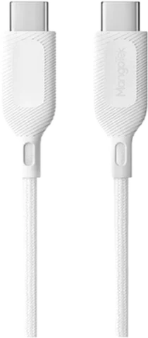 Кабель MangoTek MCC11 USB-C – USB-C 60 Вт, 1,2 м — White