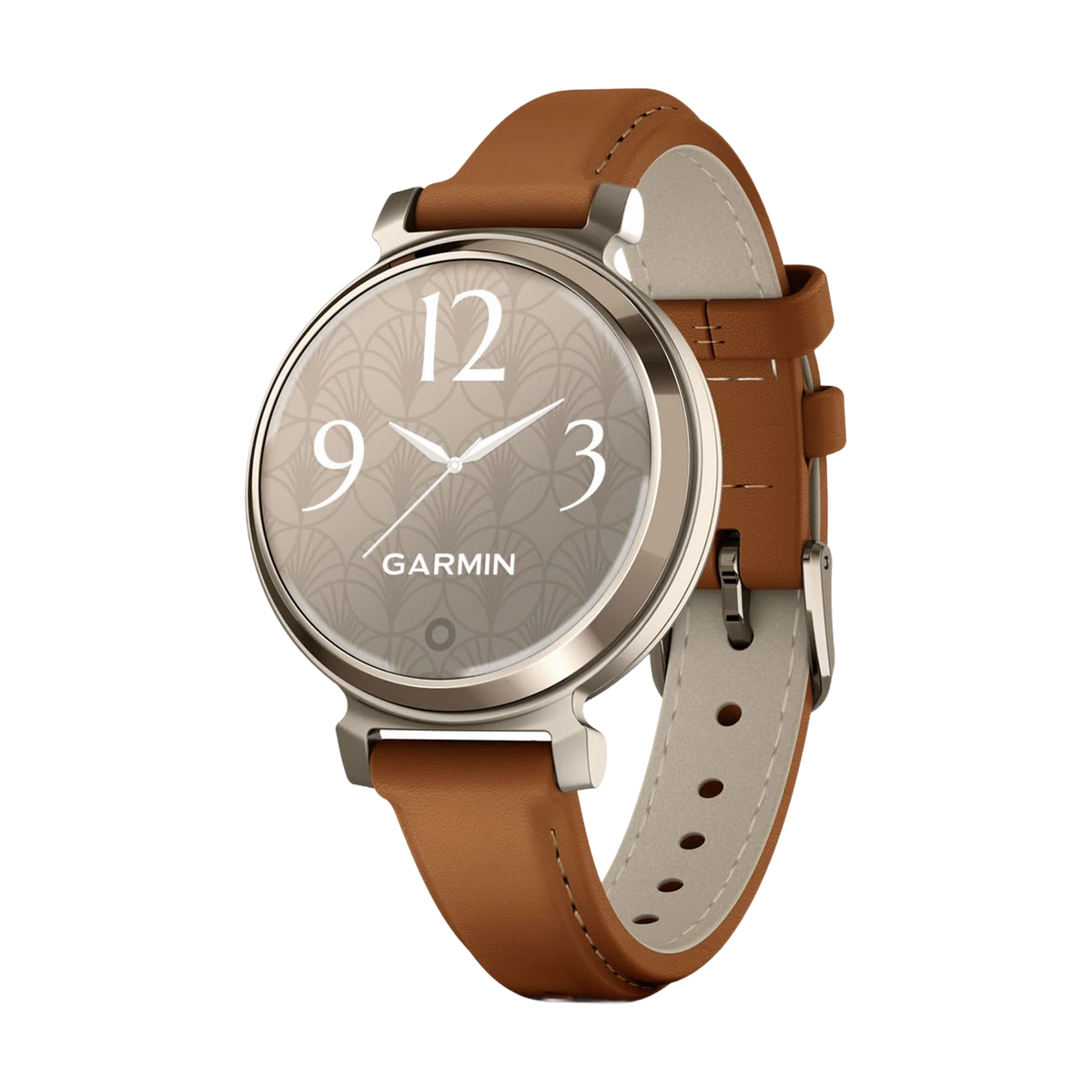 Garmin Lily 2 Classic — Cream Gold / Tan