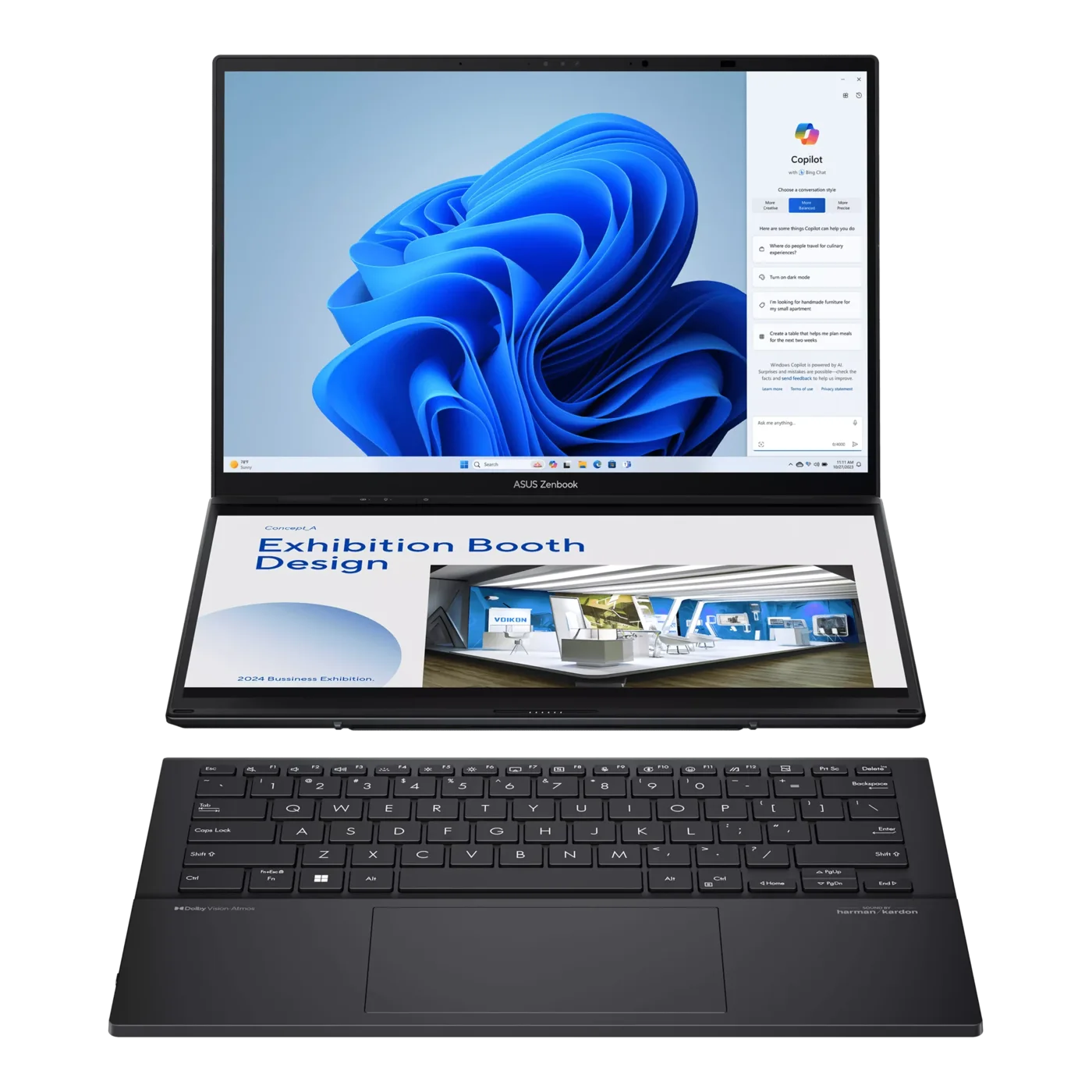 Asus Zenbook Duo (2025) UX8406CA · Ultra 9 285H · 32 ГБ · 1 ТБ — Black