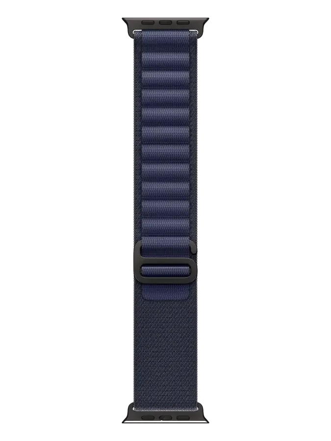 Ремешок Apple Watch Ultra 49mm Navy Black Titanium Alpine Loop (L) — gray