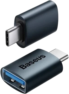 Переходник Baseus OTG USB-C – USB-A — Black