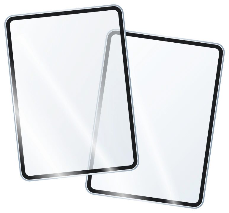 Защитное стекло для iPad — gray