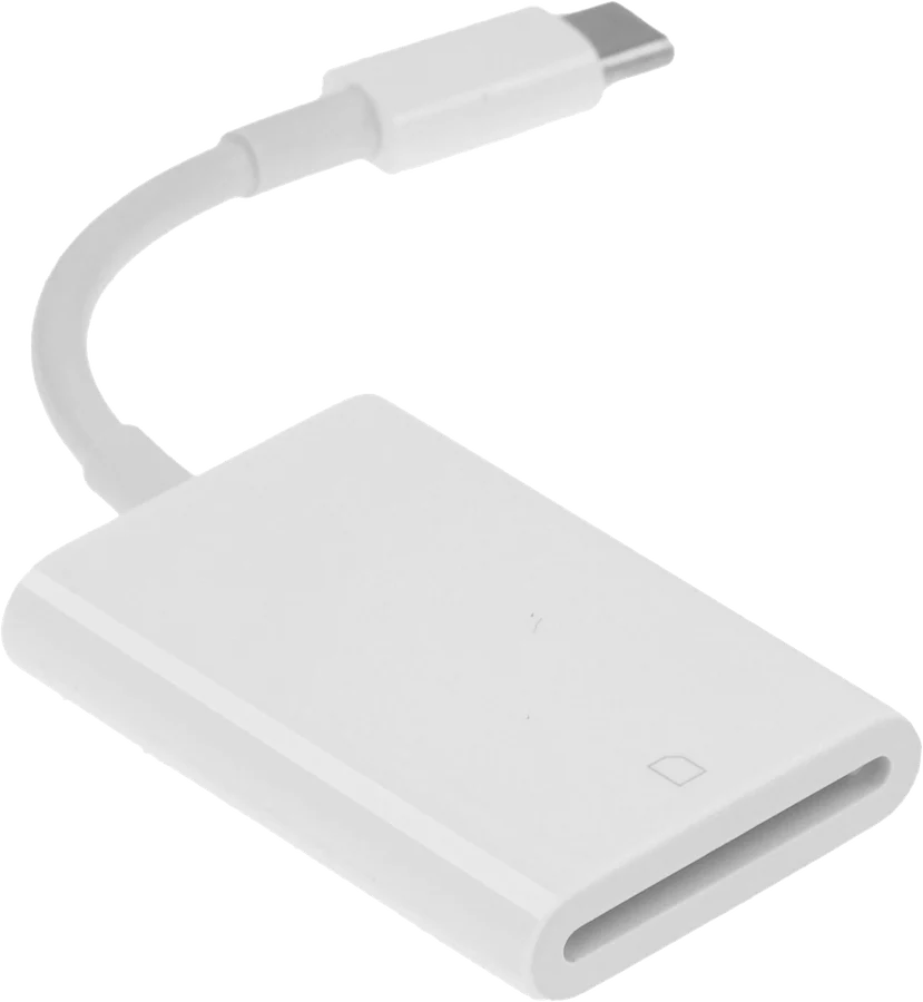Адаптер Apple USB-C – SD Card Reader — gray