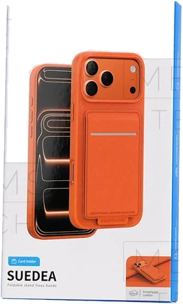 Чехол Keephone Leather Suedea — Cosmic Orange