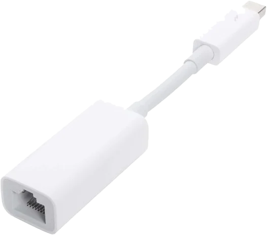 Переходник Apple Thunderbolt – Gigabit Ethernet — gray