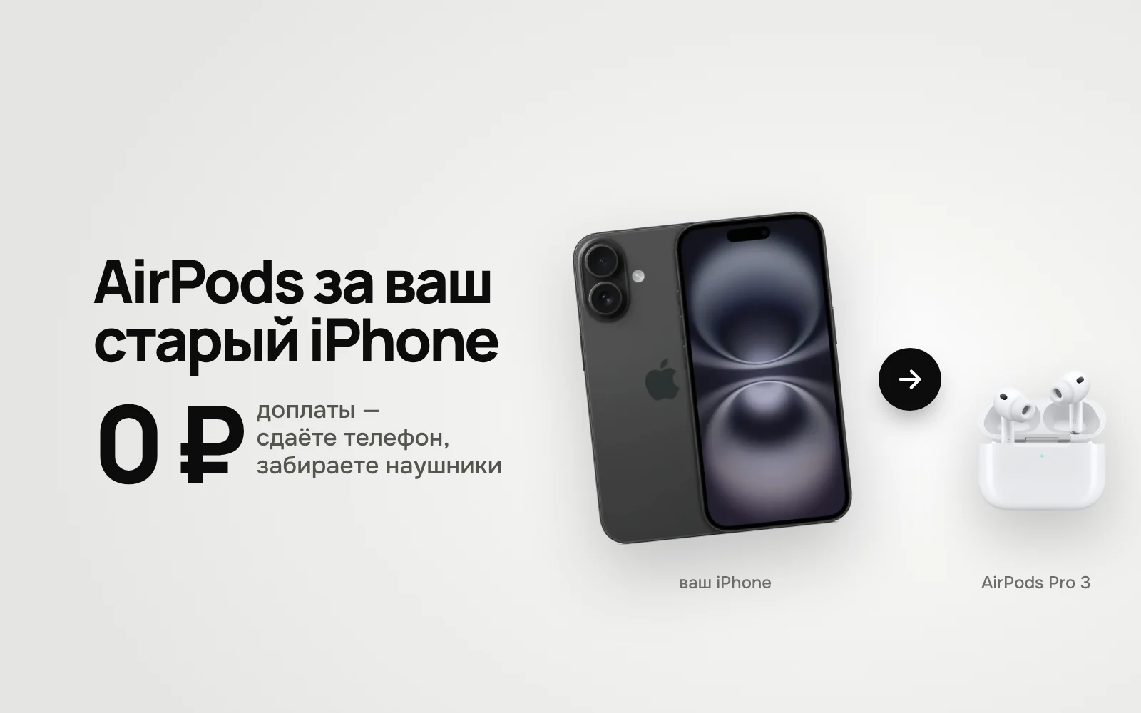 AirPods за старый iPhone — без доплаты