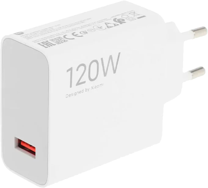 Зарядное устройство Xiaomi 120W с кабелем — White