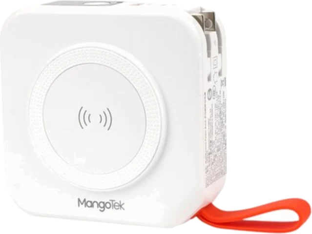 Повербанк MangoTek AP01CL 10000 мАч «всё в одном» — White
