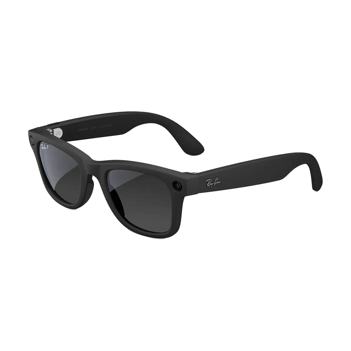 Meta Wayfarer (Gen 2) — Matte Black Polar Gradient Graphite